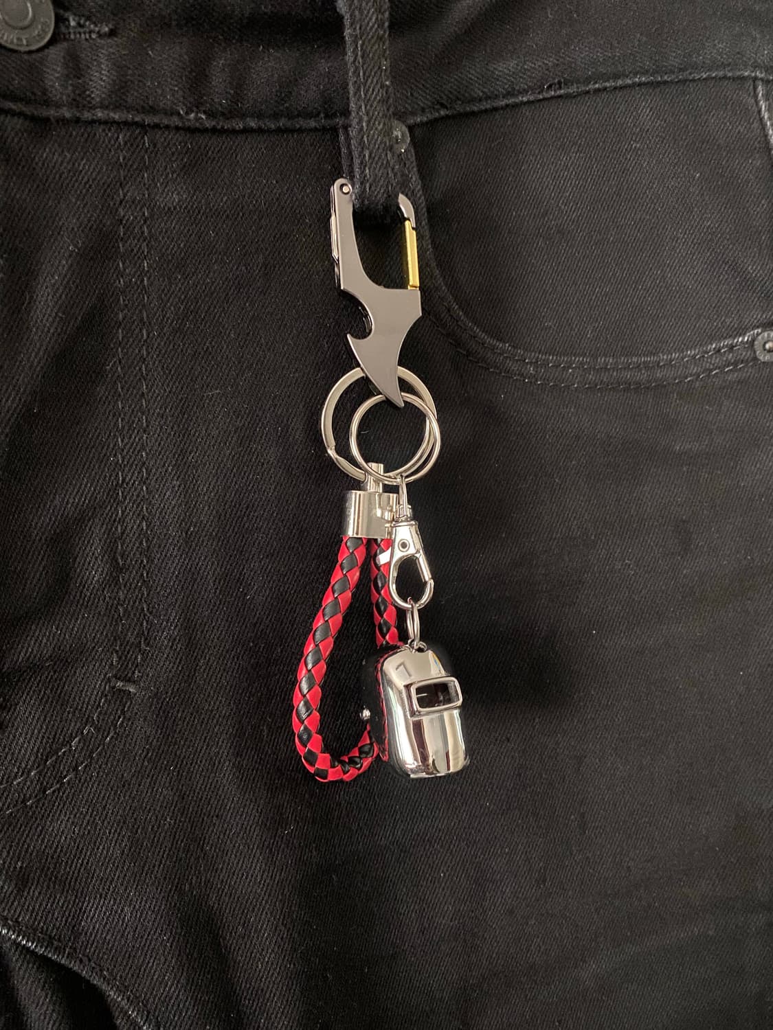 티타늄 스틸 마스크 키링 상품이미지3