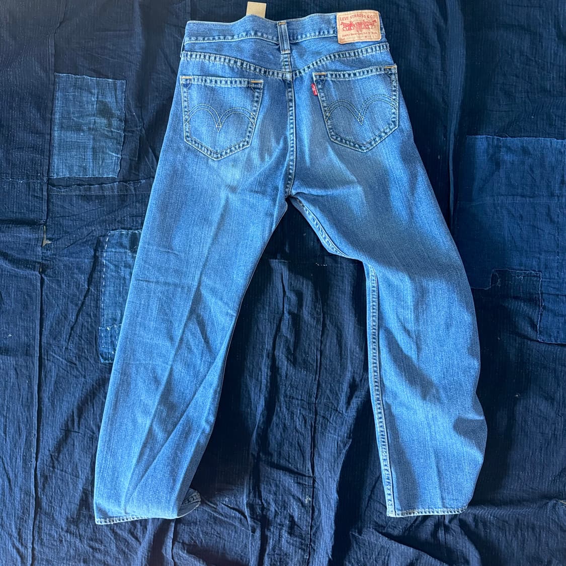 00‘s 리바이스 아이코닉 스트레이트 타입1 데님 팬츠 34 상품이미지6