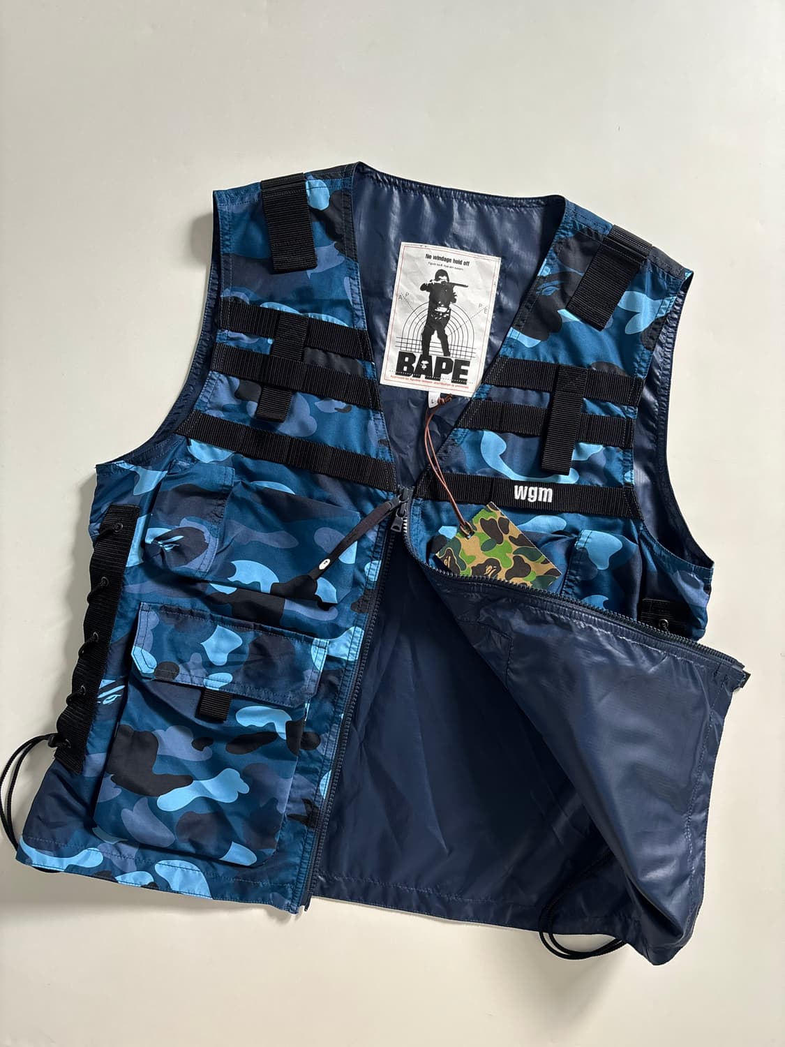  (새상품) BAPE 베이프 청계 유틸리티 베스트 상품이미지1