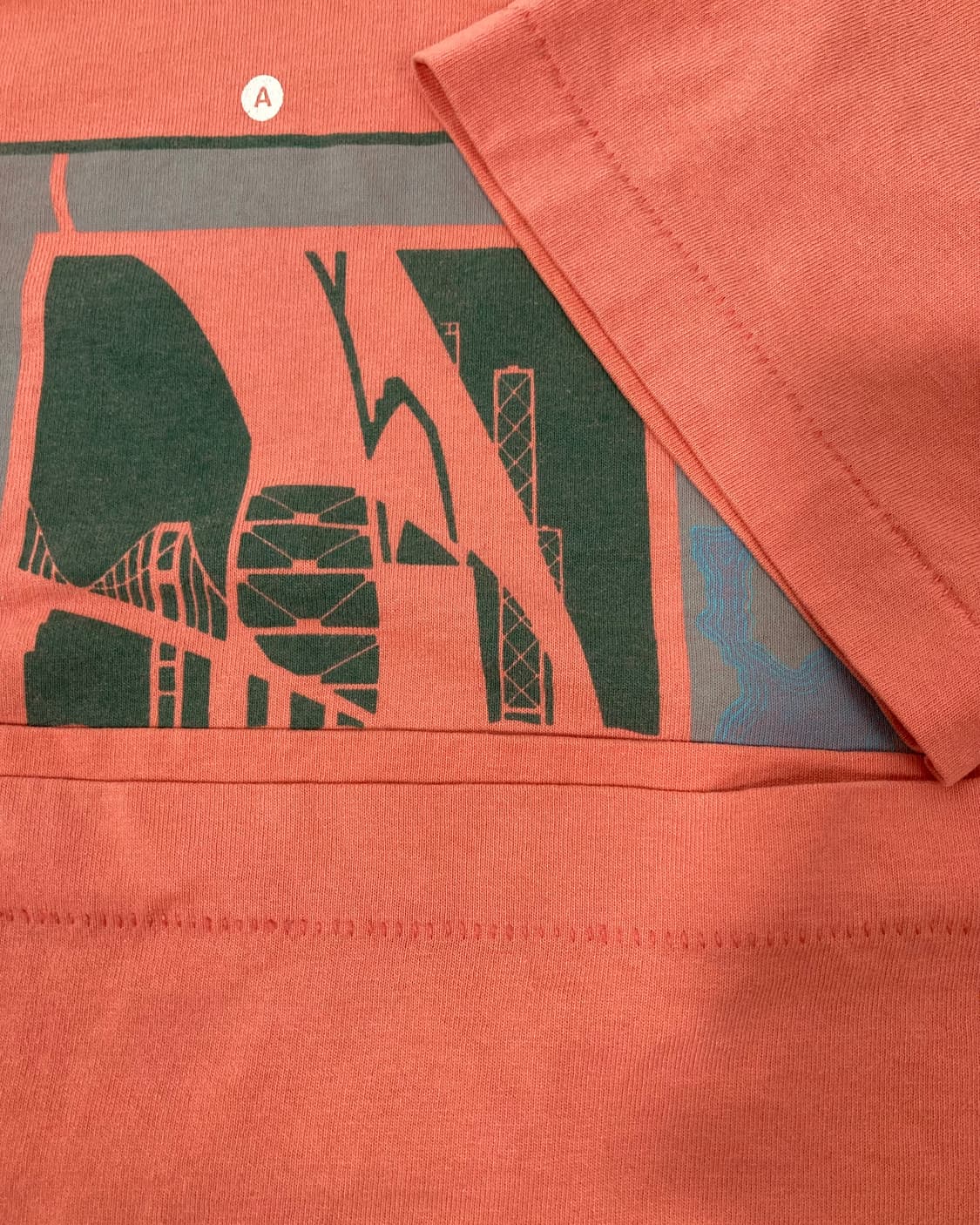90s Single Stitched Tee (faded pink) 상품이미지6