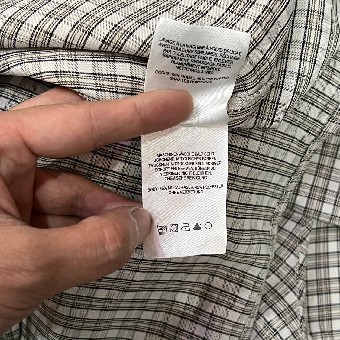  컬럼비아 체크 하프 셔츠 y16333 상품이미지8