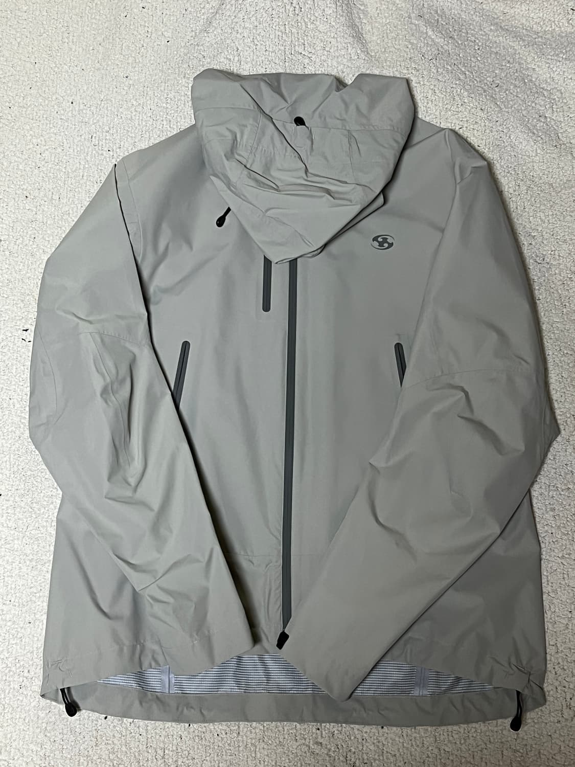 산산기어 윈드블록 자켓 그레이 3사이즈 상품이미지2