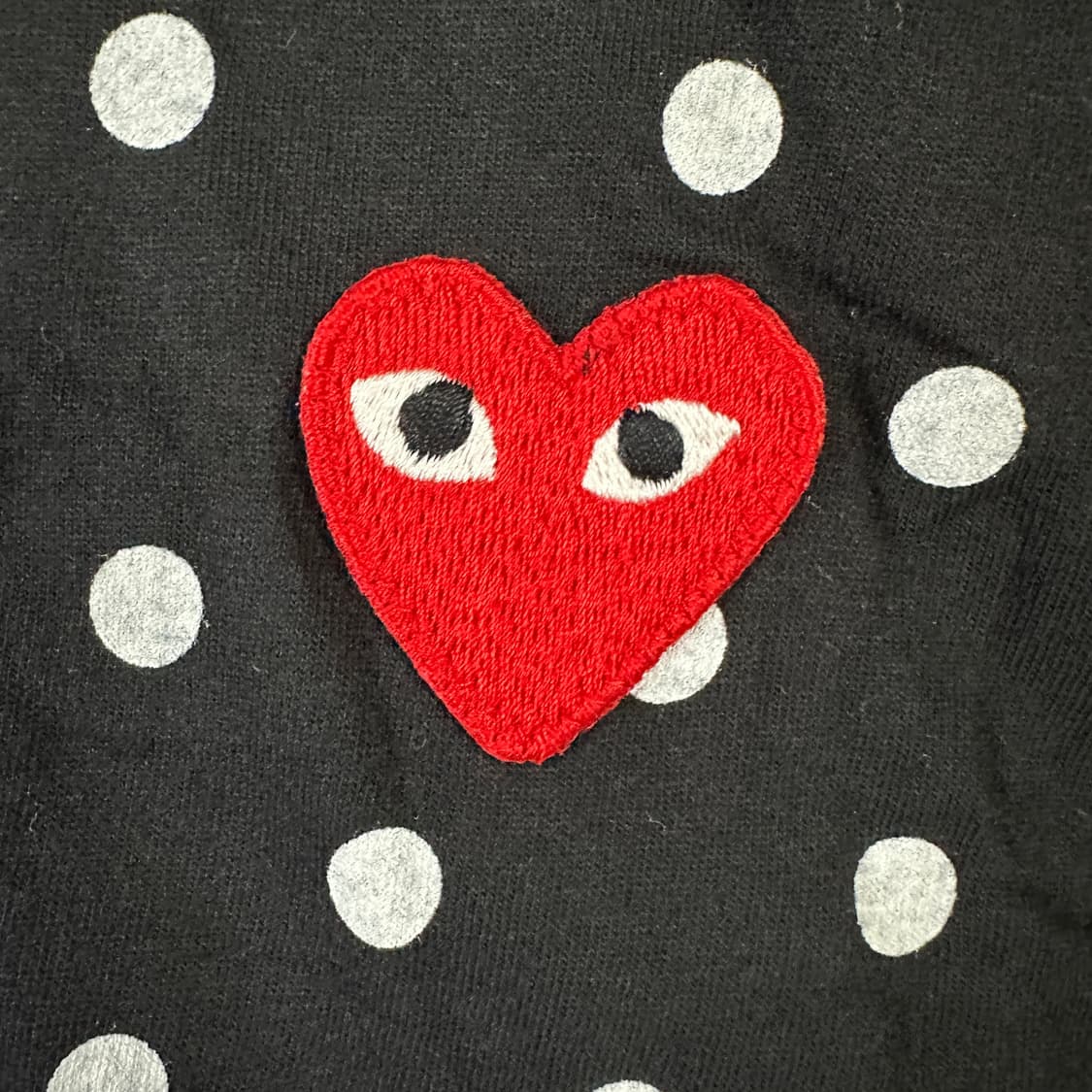 꼼데가르송 폴카 닷 티셔츠 상품이미지3