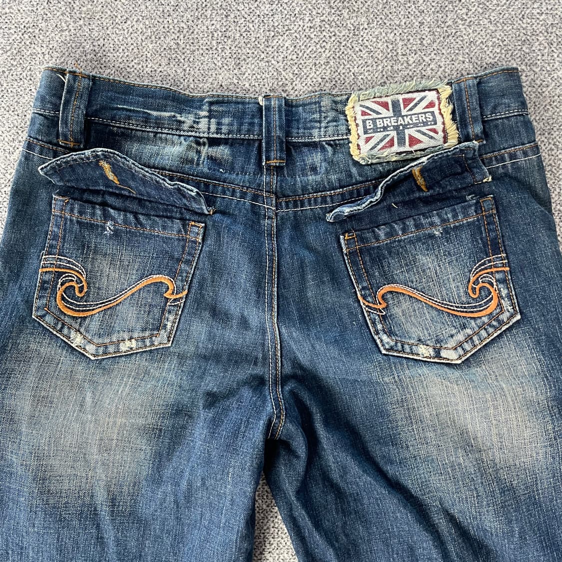 비브레이커스 데님 카고 반바지 상품이미지8