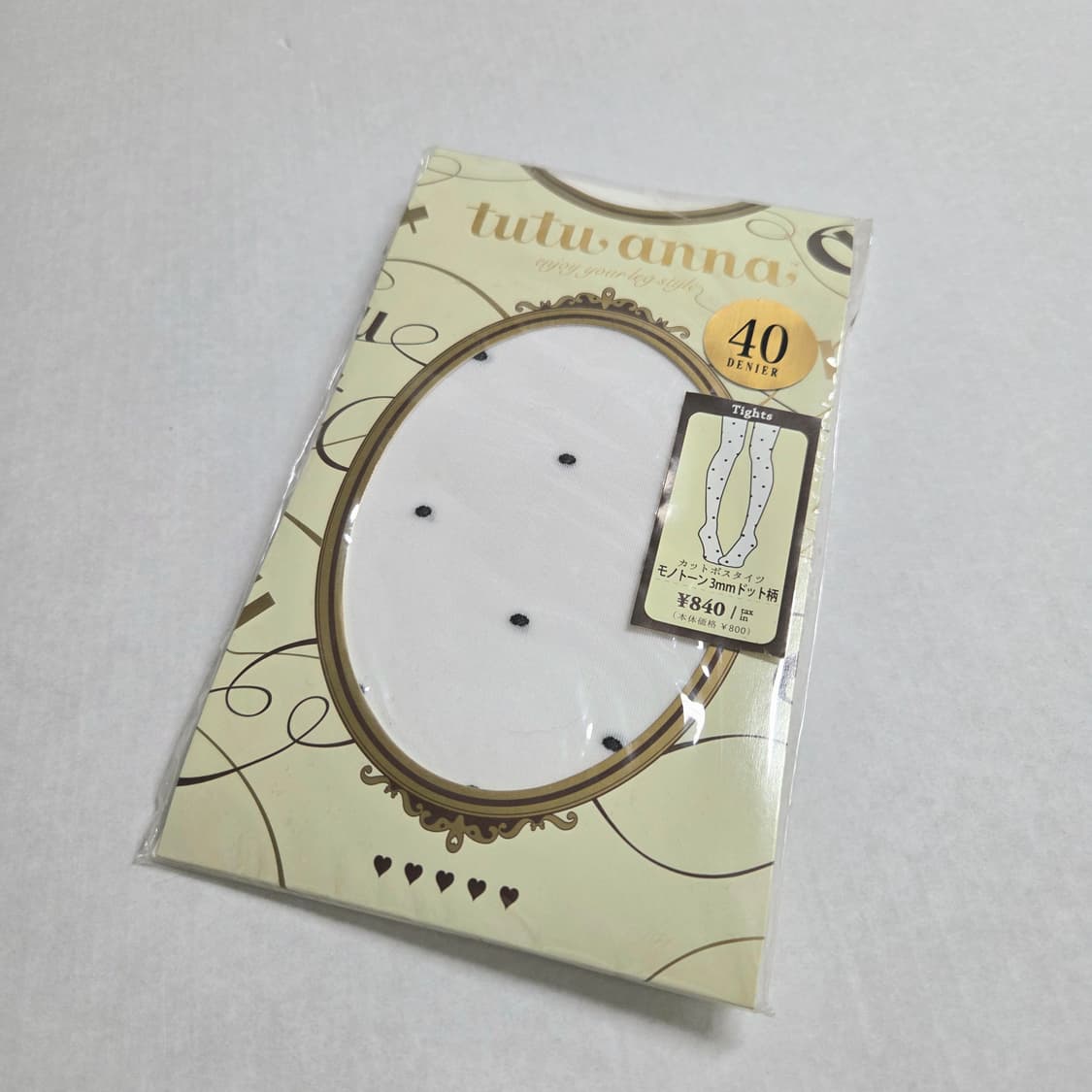 tutuanna Micro Dot Tights 3mm 도트 스타킹 상품이미지1