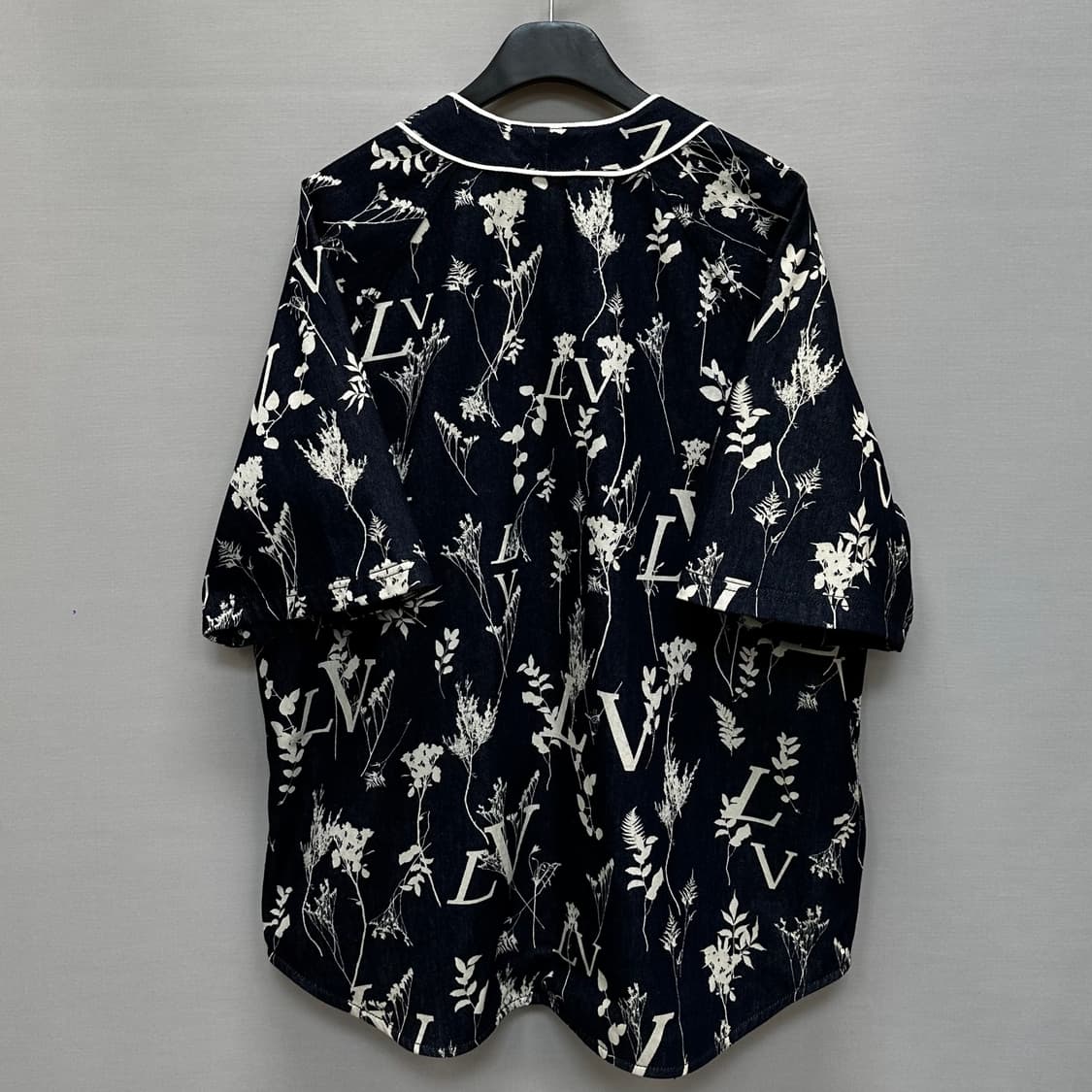 루이비통 LV 리프 데님 베이스볼 반팔셔츠 (110)  상품이미지4