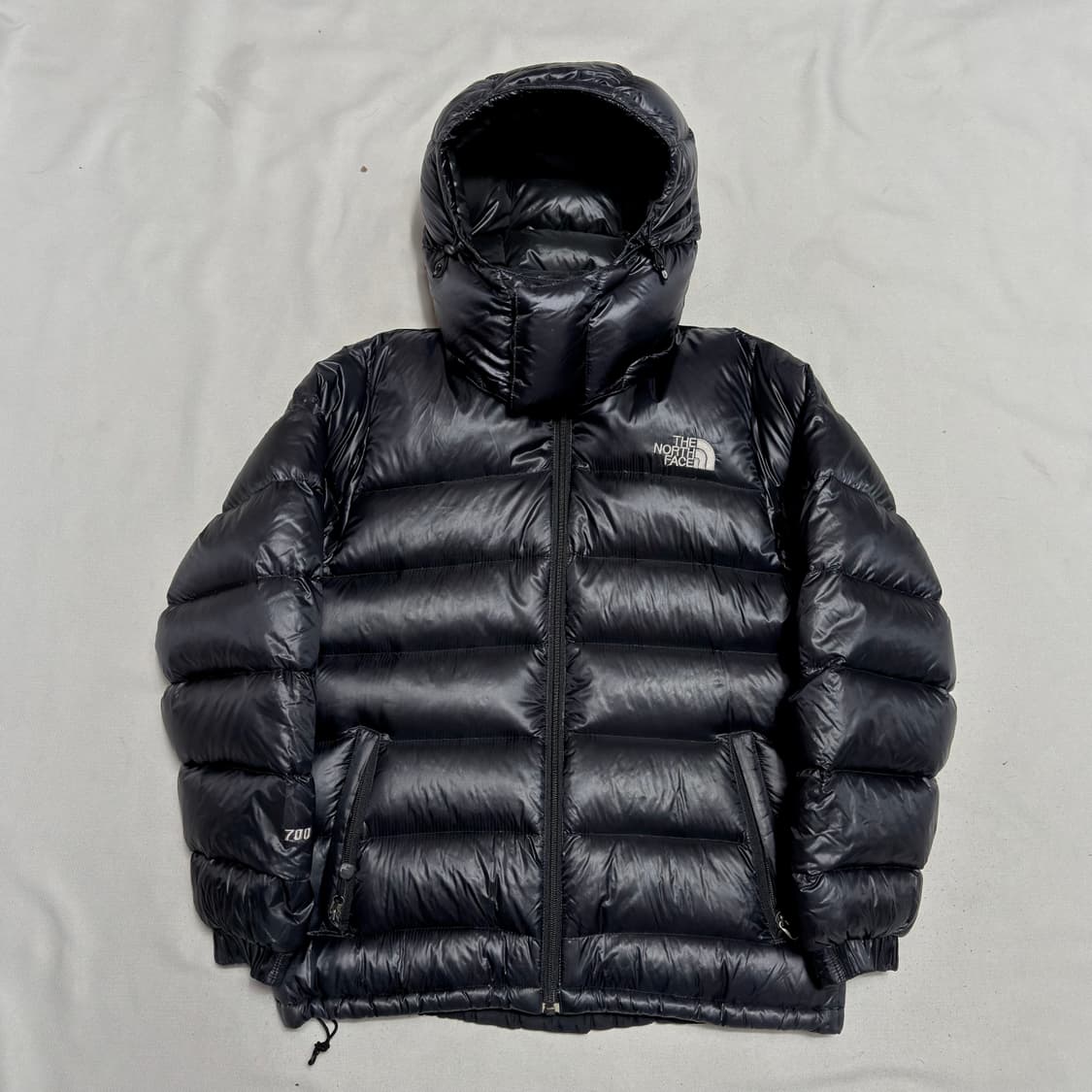 90 노스페이스 눕시 700 구스다운 후드 패딩 상품이미지2