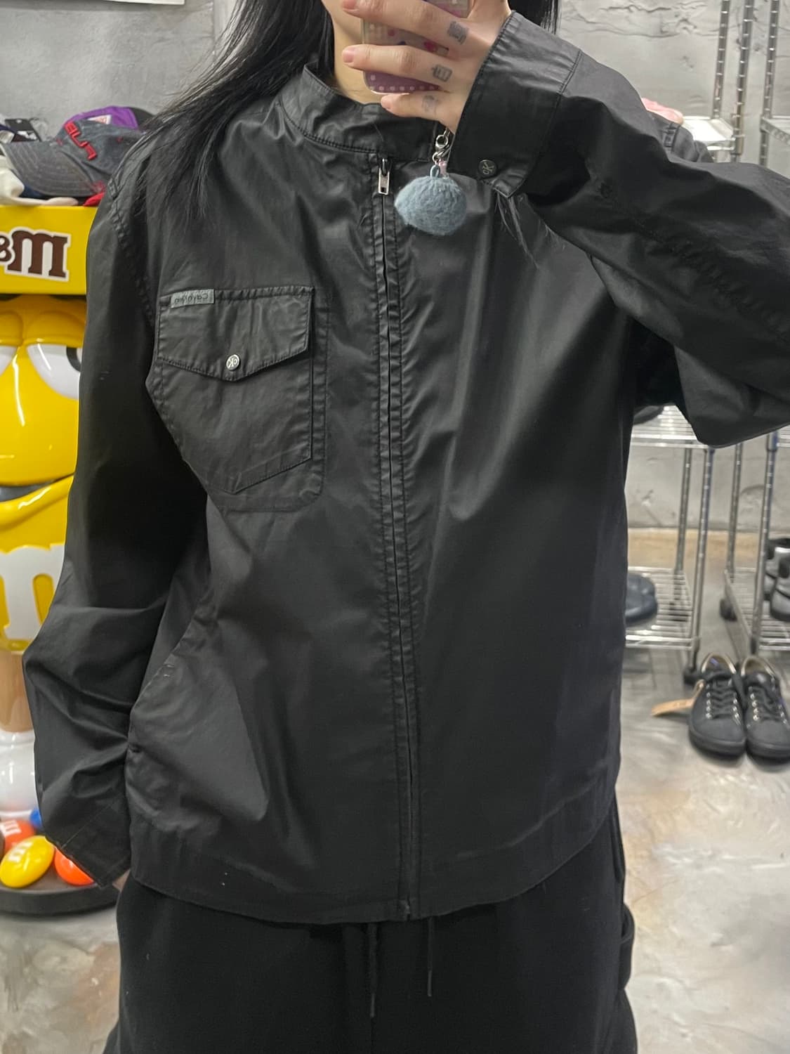 캘빈 클라인 포켓 바이커 자켓 상품이미지7