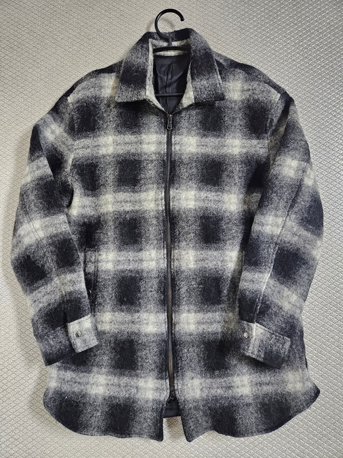 솔리드옴므 체크 셔츠 자켓 48 상품이미지1