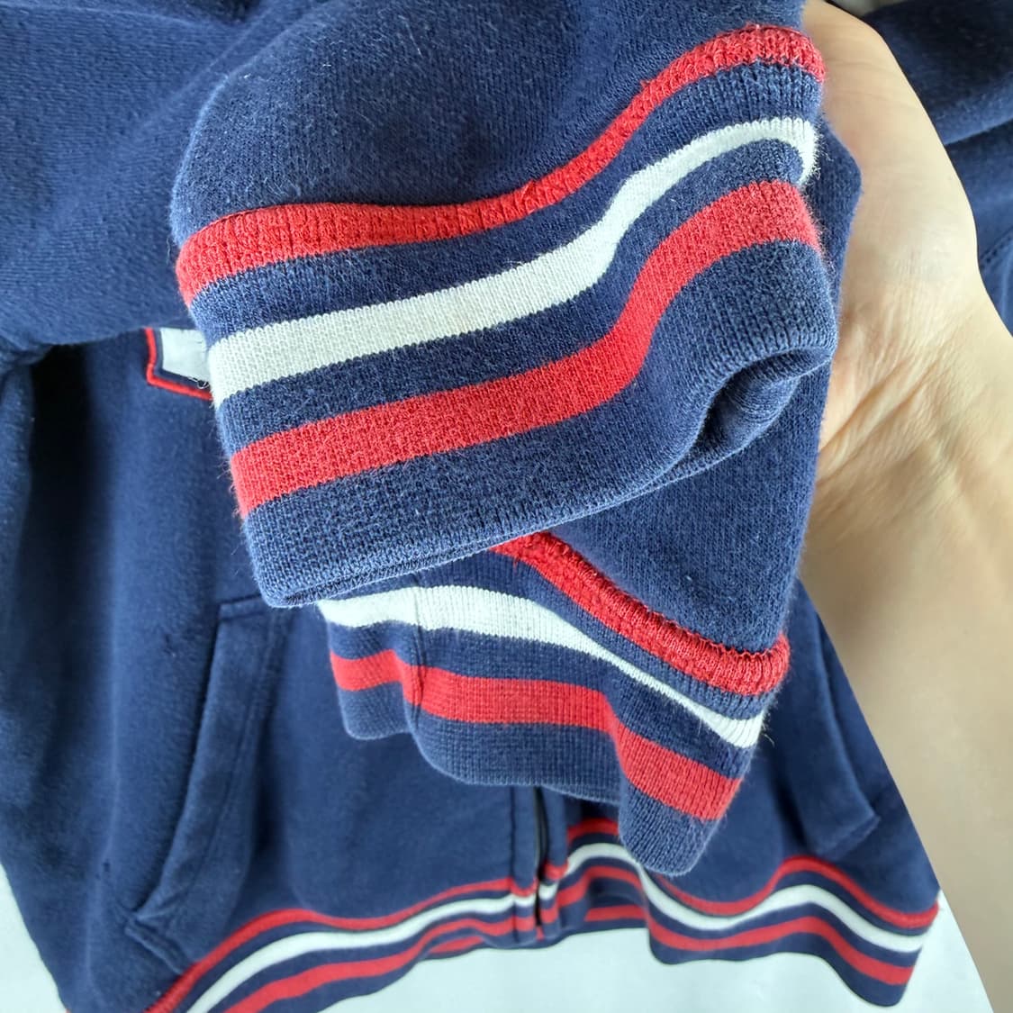 L) GAP 키즈/우먼스 후드집업 네이비 상품이미지4