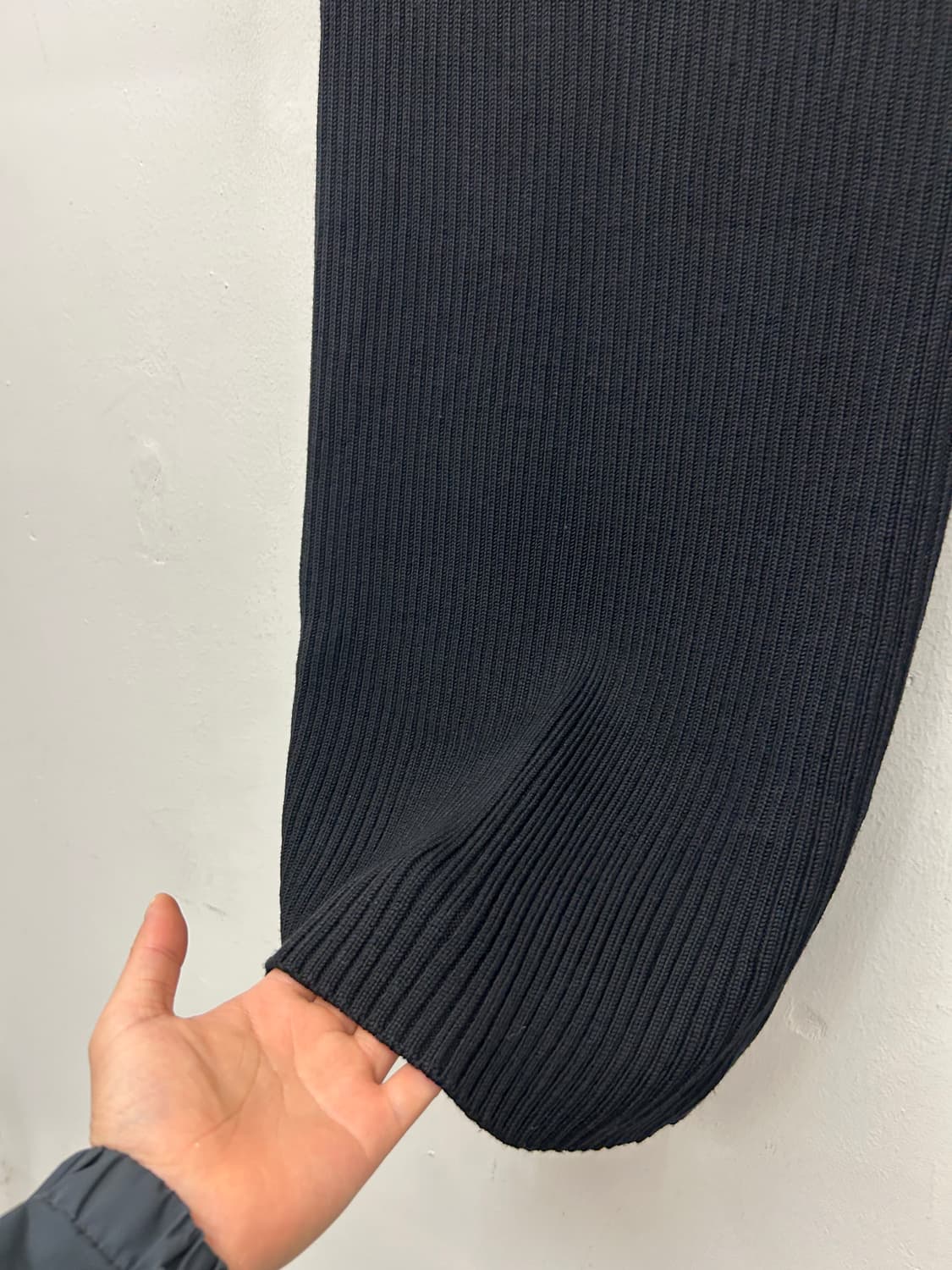 HYKE 하이크 양모 골지 니트 스커트 상품이미지3