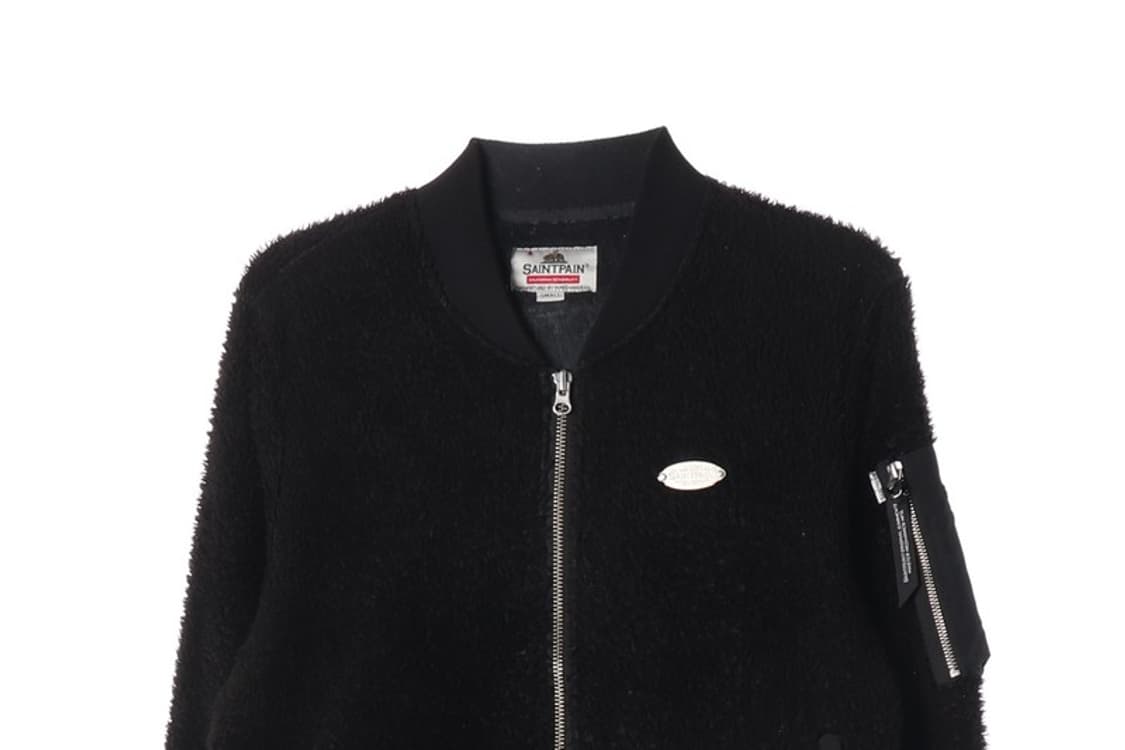 세인트페인 데비안 보아 플리스 자켓 블랙 S 상품이미지3