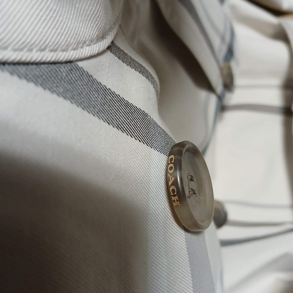 coach 코치 트렌치 코트 봄 자켓 체크 우먼 여성 상품이미지5