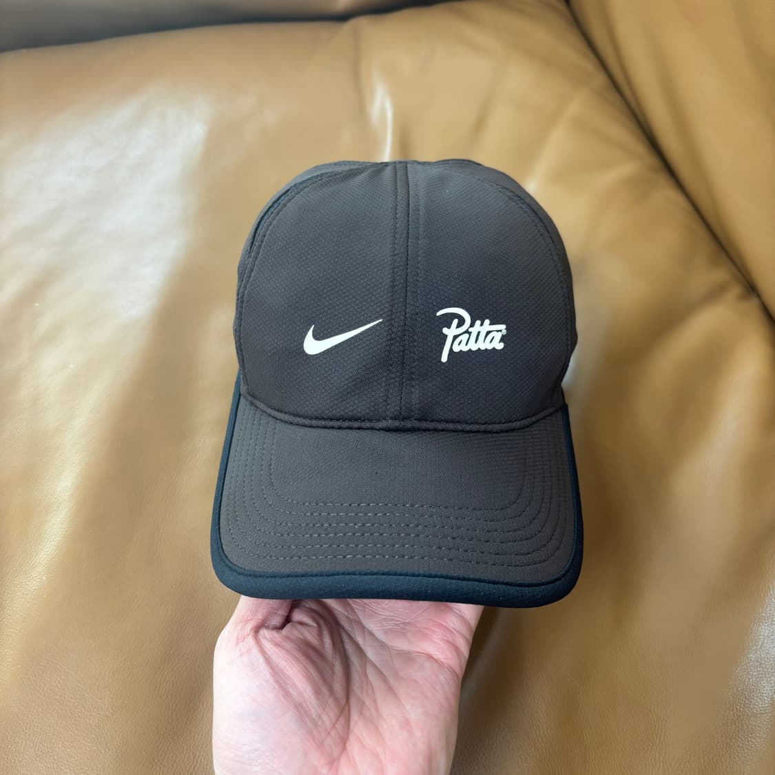 나이키 파타 에어로빌 캡 모자 브라운 러닝캡 캠프캡 6패널 상품이미지3