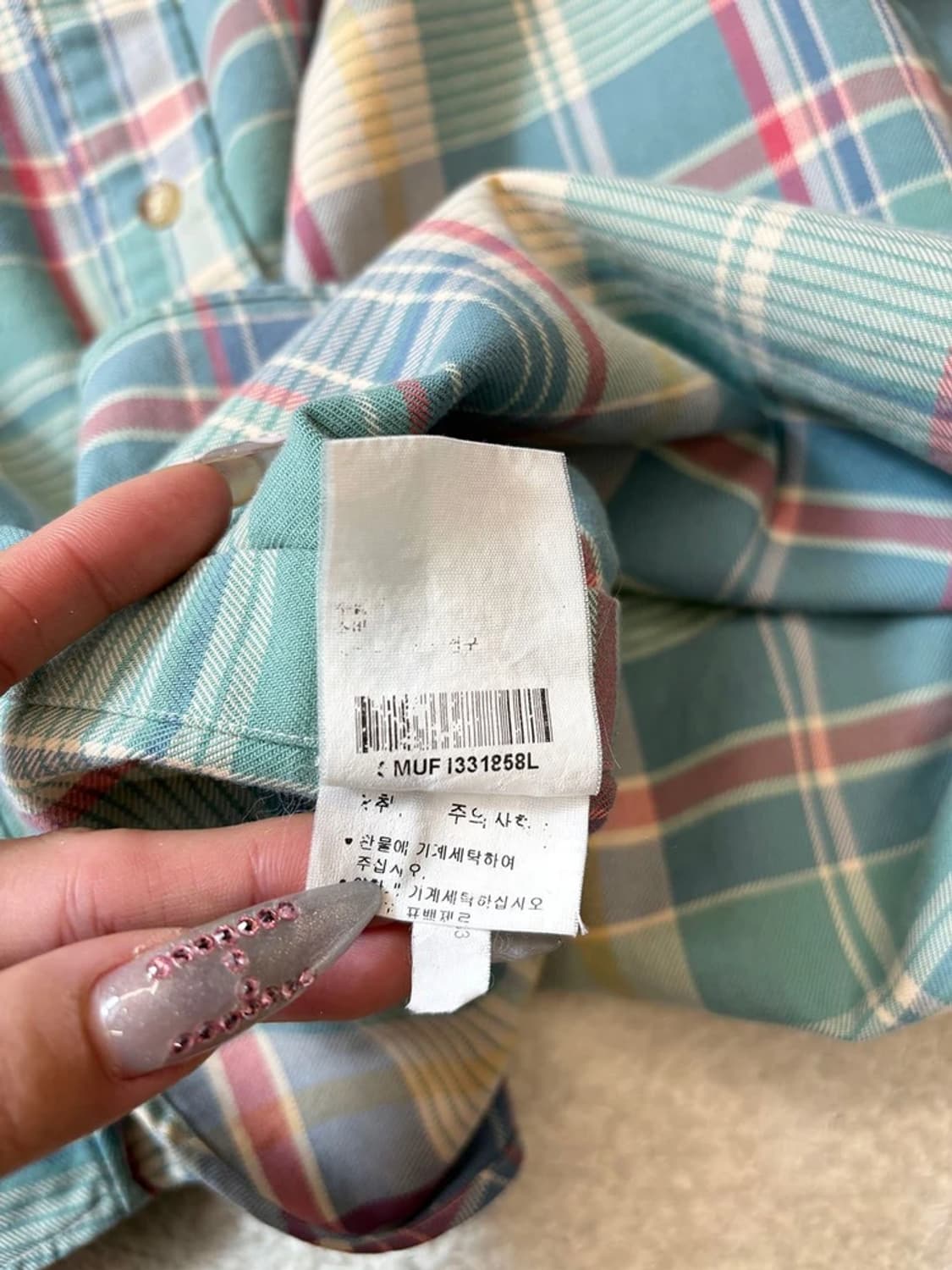 폴로 랄프로렌 00's 체크 남방 pn6168 상품이미지9