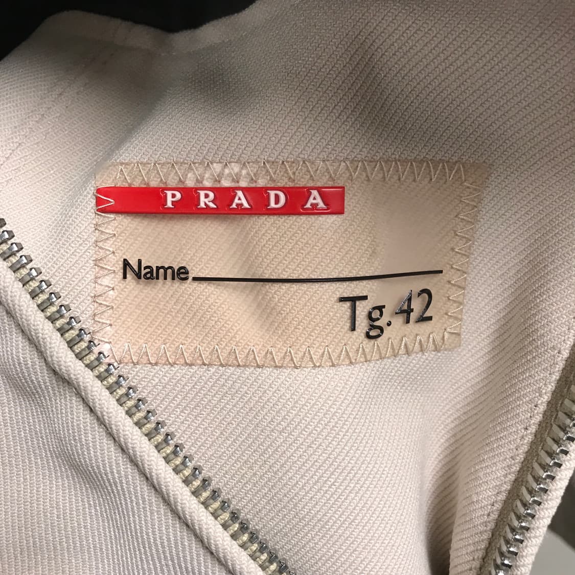 프라다 스포츠 후드 자켓 베이지 42(W) 상품이미지6