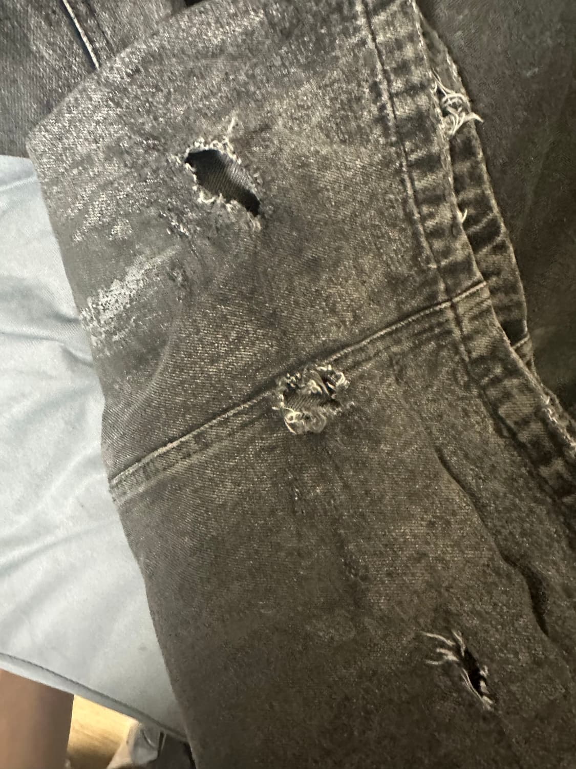 노페이스 스튜디오 데님 black artisanal dune denim 상품이미지6