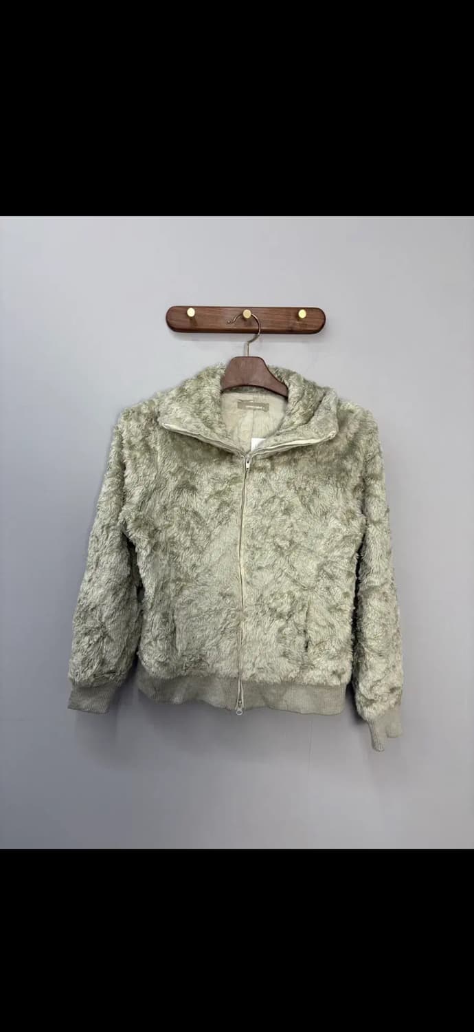 일본 빈티지 퍼 집업 투웨이 자켓 H1324 상품이미지2