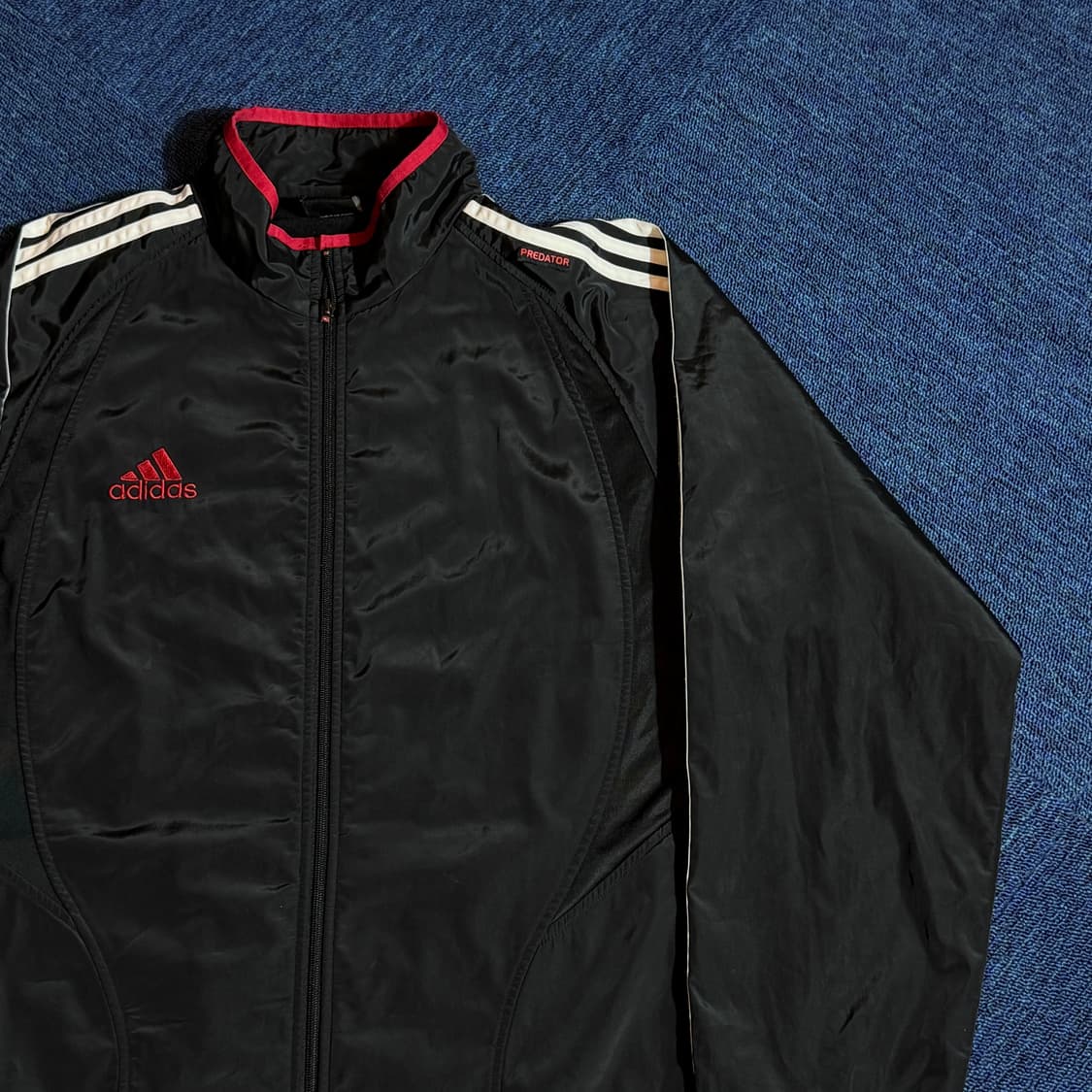 아디다스 프레테더 블랙 바람막이 상품이미지2