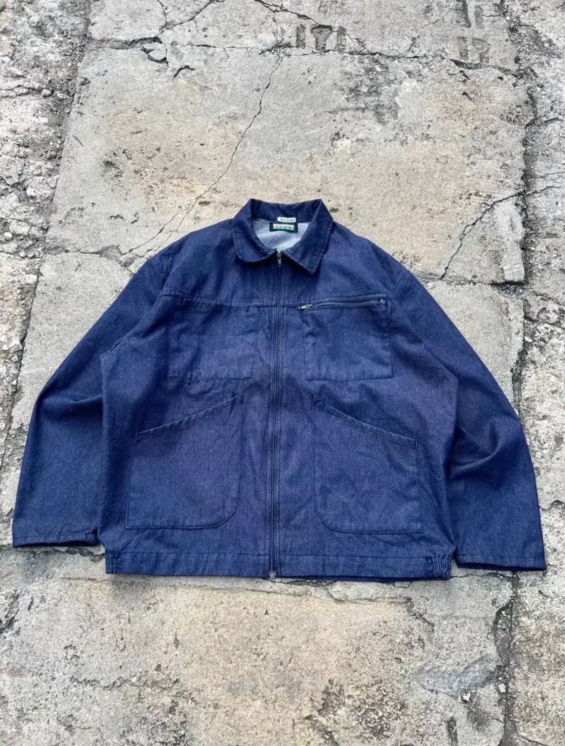 OLD VINTAGE BARBE BLEUE 데님프 렌치워크자켓 상품이미지1