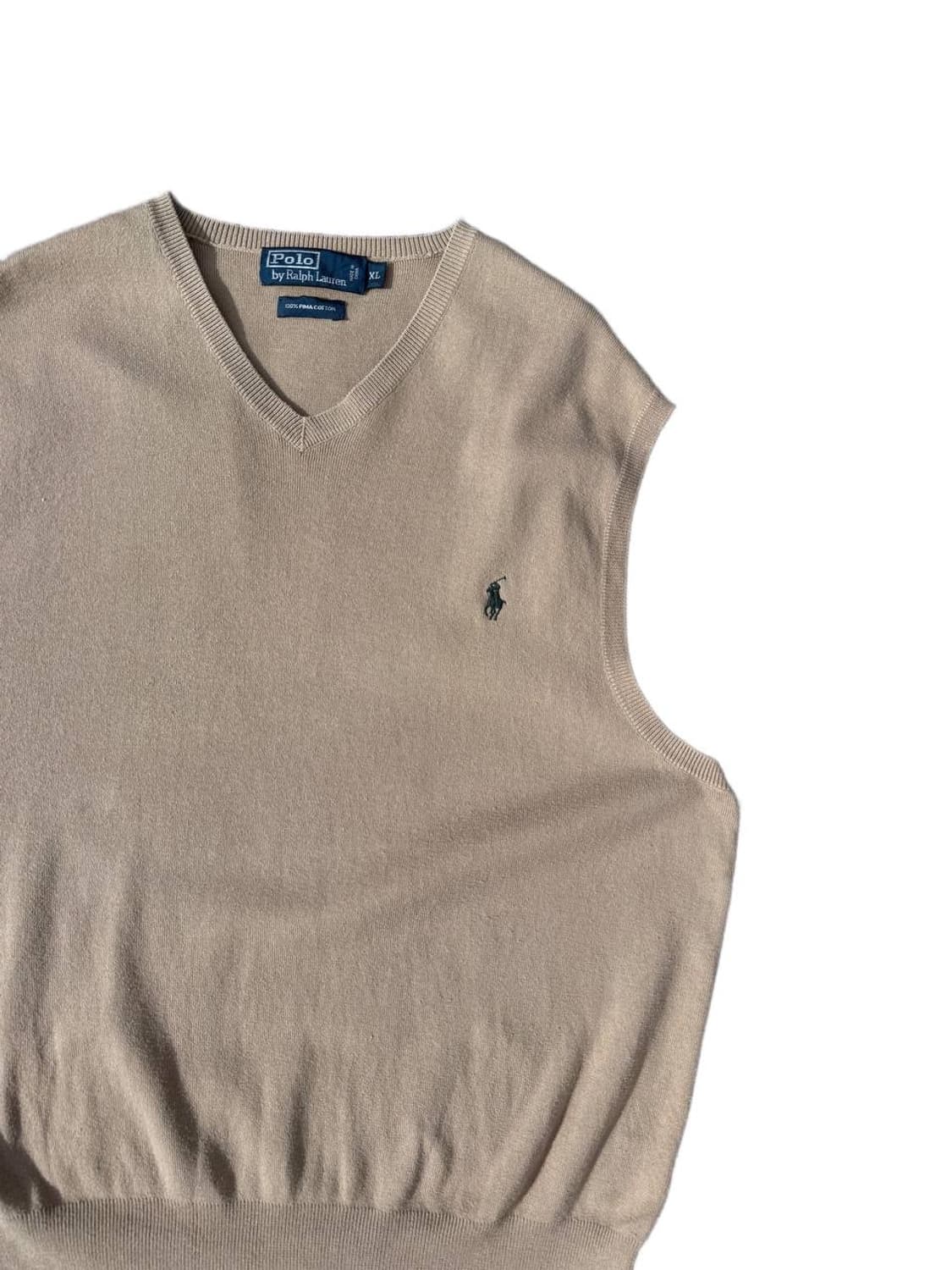 PRL v neck cotton vest 상품이미지3