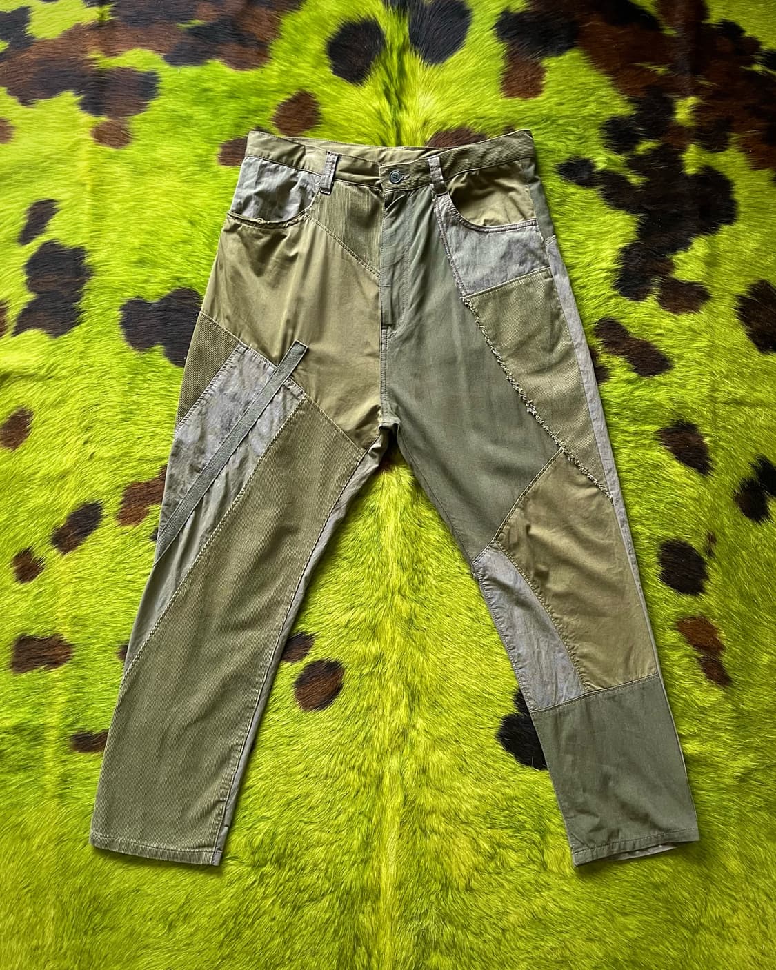 FRAP BOIS Archive Mixed Patch-Work Pants 상품이미지3