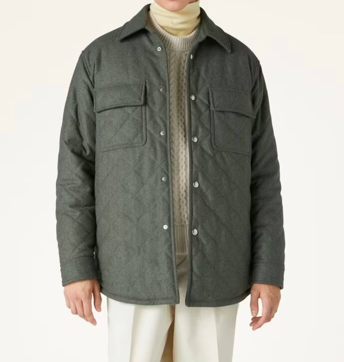 로로피아나 울 패딩자켓 s(100-105)사이즈 (새상품) 상품이미지10