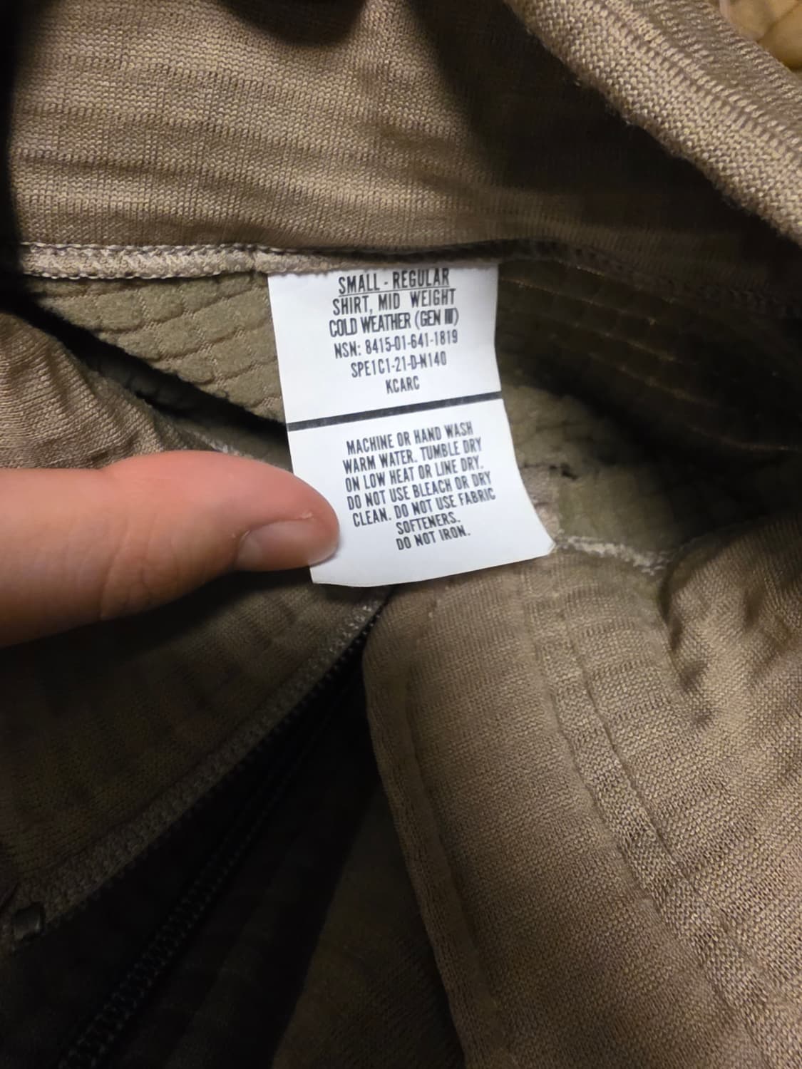 미군 와플 내복 세트 상품이미지6