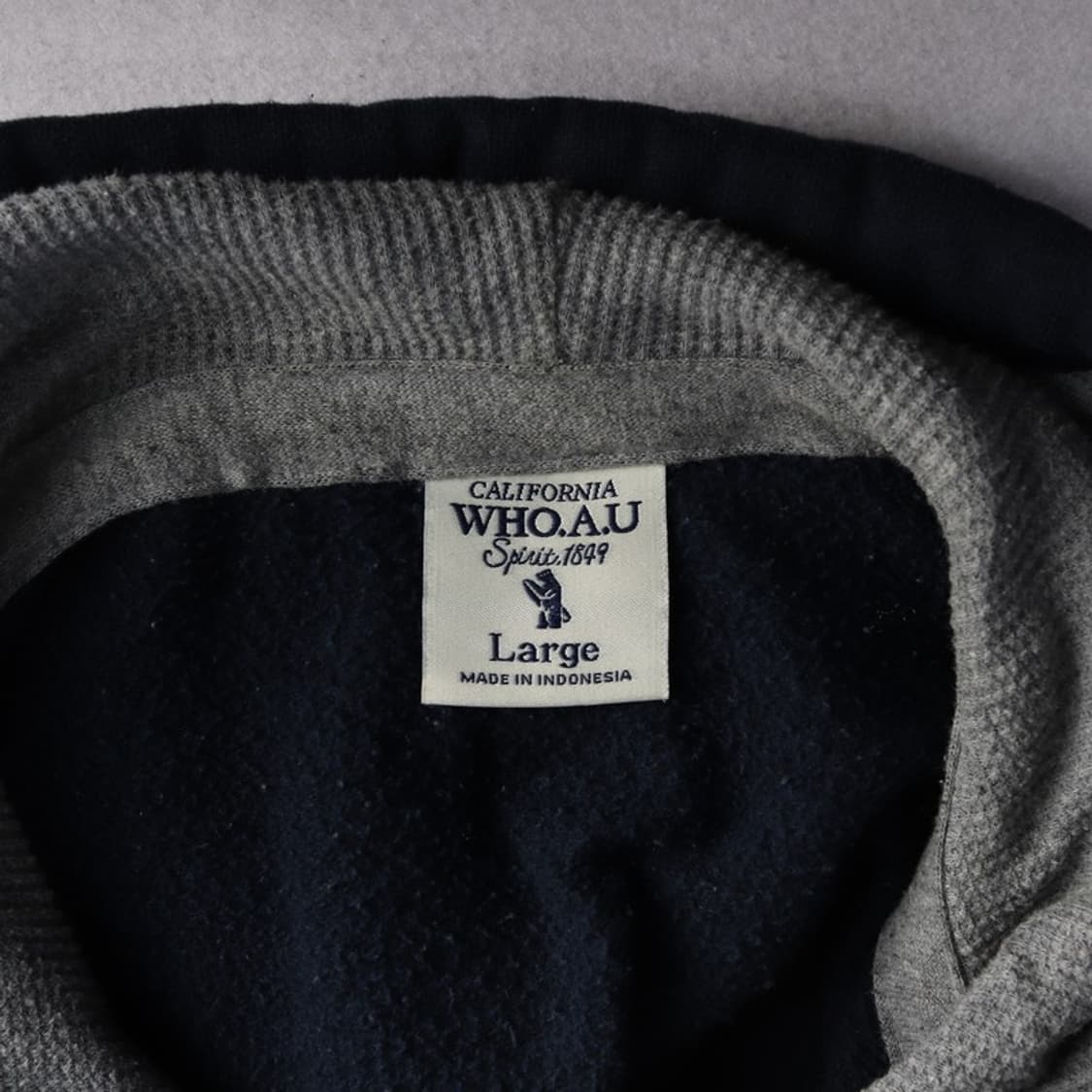 후아유 기모 후드집업 L 상품이미지5