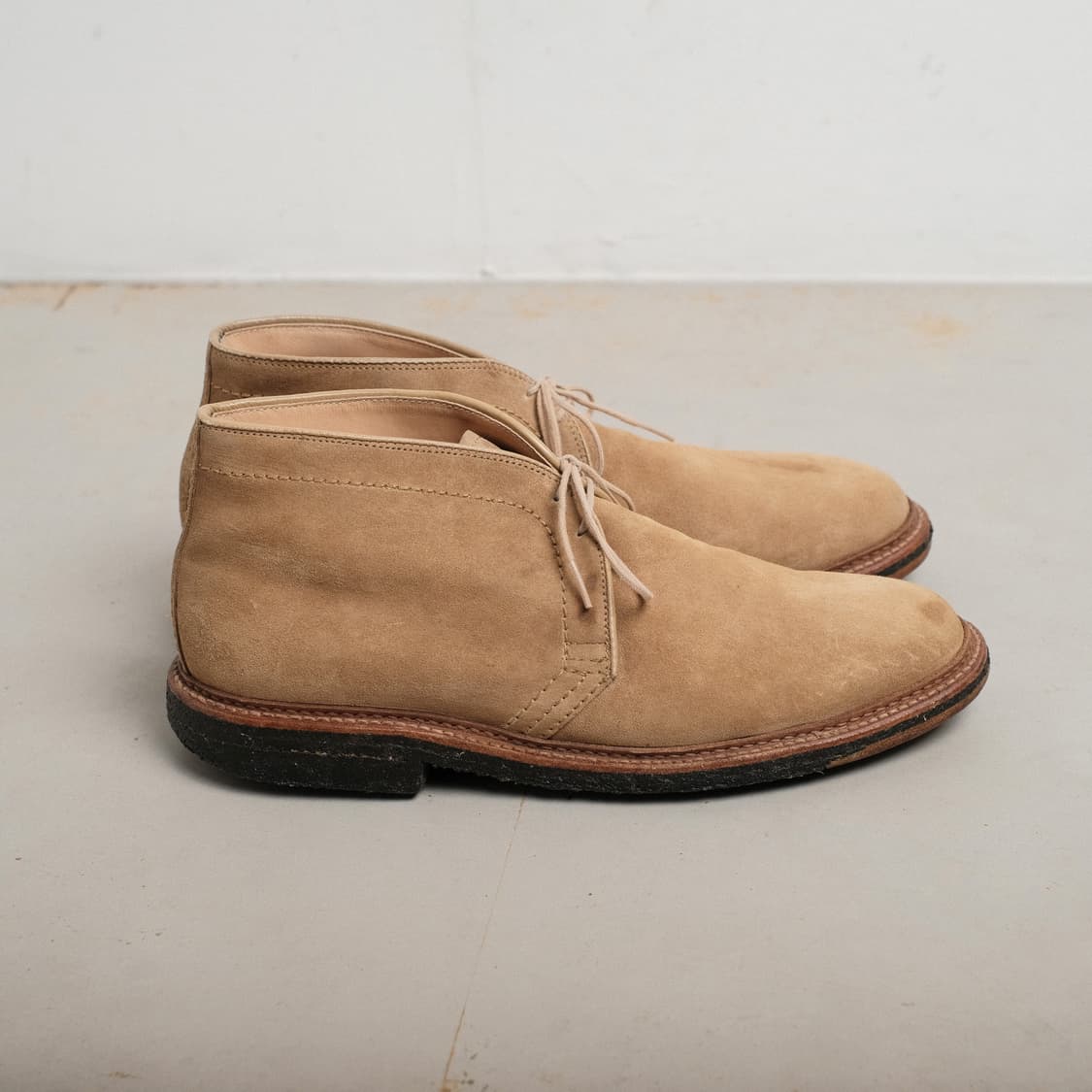 알든 J.CREW 별주 탄 스웨이드 처카부츠 9.5D(275-280) 상품이미지5