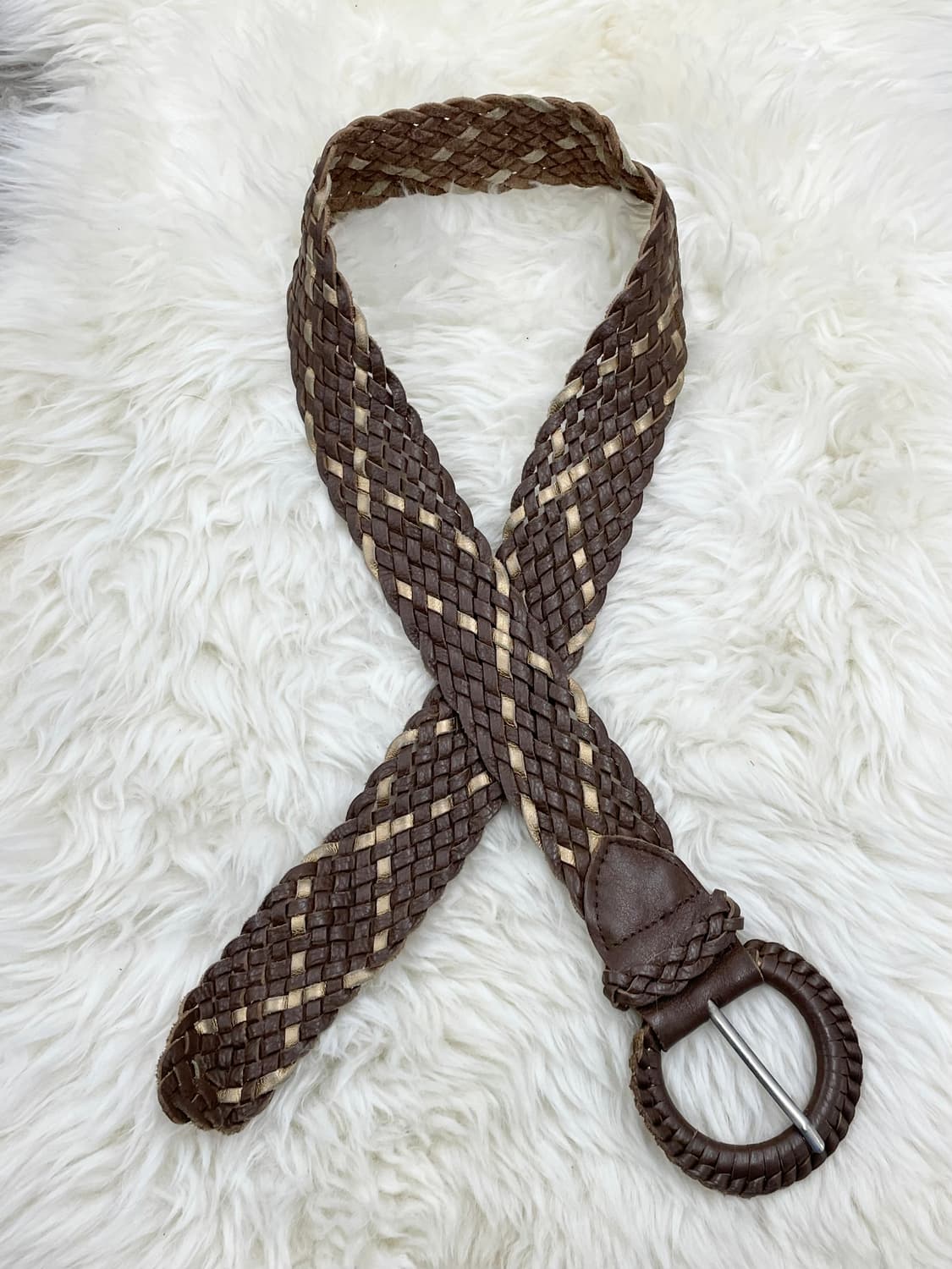 리얼레더 그런지 위빙 벨트 상품이미지5