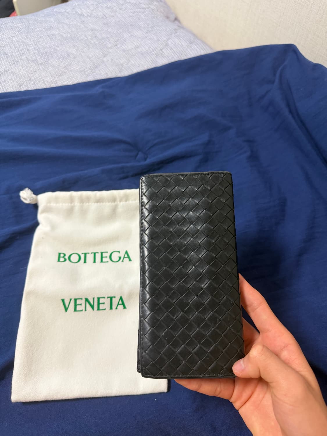 보테가 베네타 블랙 장지갑 상품이미지4