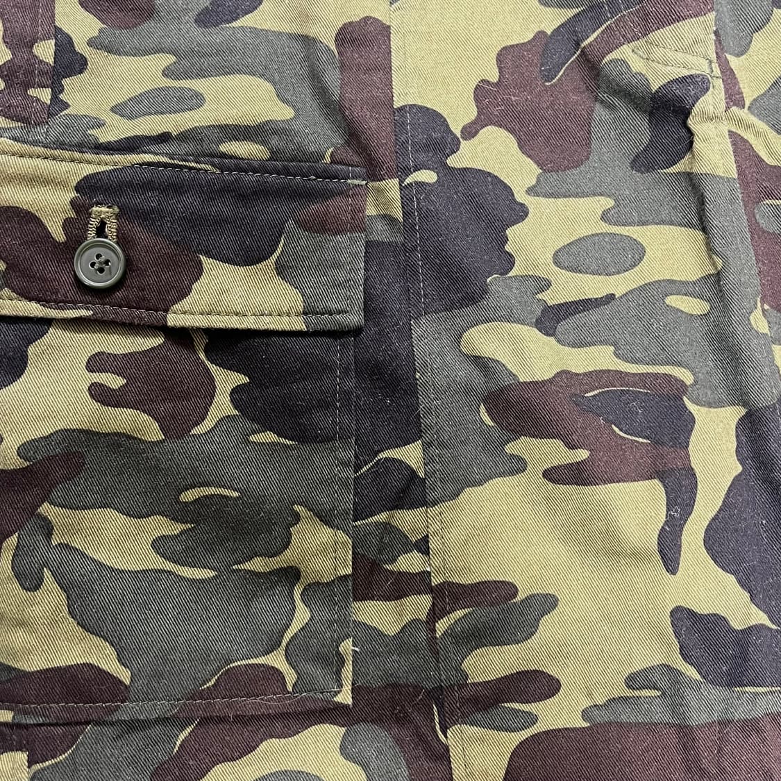 카모 포켓 앞트임 롱스커트 상품이미지3