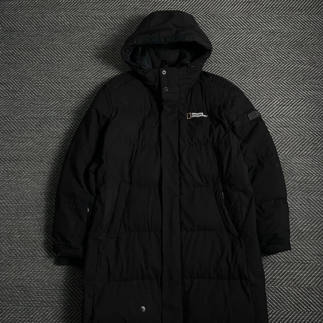 내셔널지오그래픽 유틸리티 롱패딩 블랙o 4790 상품이미지4