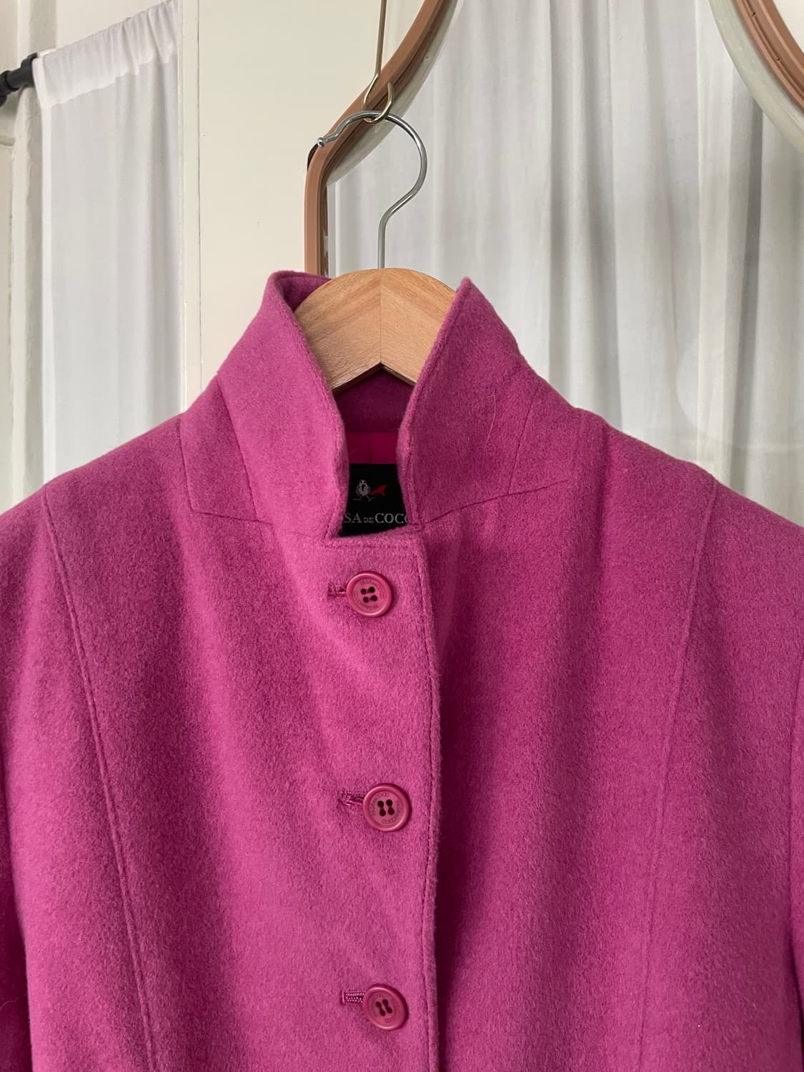 vintage plum wool jacket 상품이미지2