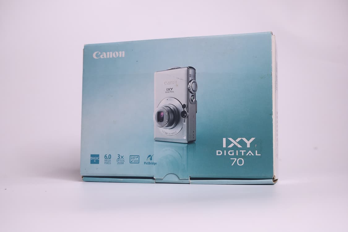 캐논 익시 디지털 70 (익서스 60 일본 내수 모델) 박스셋 상품이미지8