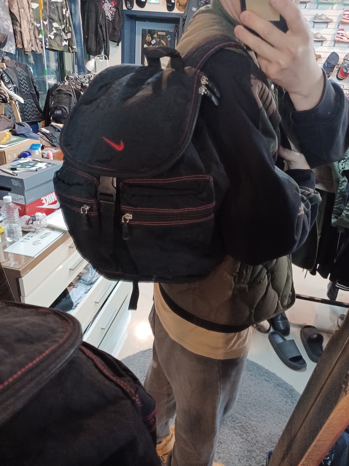 나이키 올드스쿨 나일론 백팩  상품이미지5