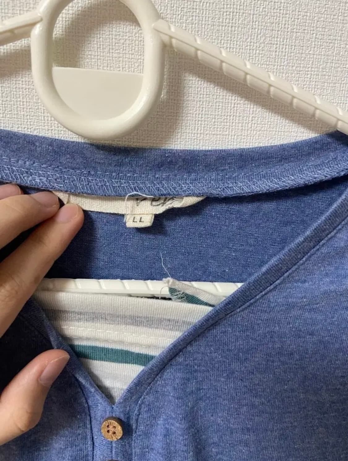 일본 빈티지 모리걸 하구미 반팔 티셔츠 상품이미지4