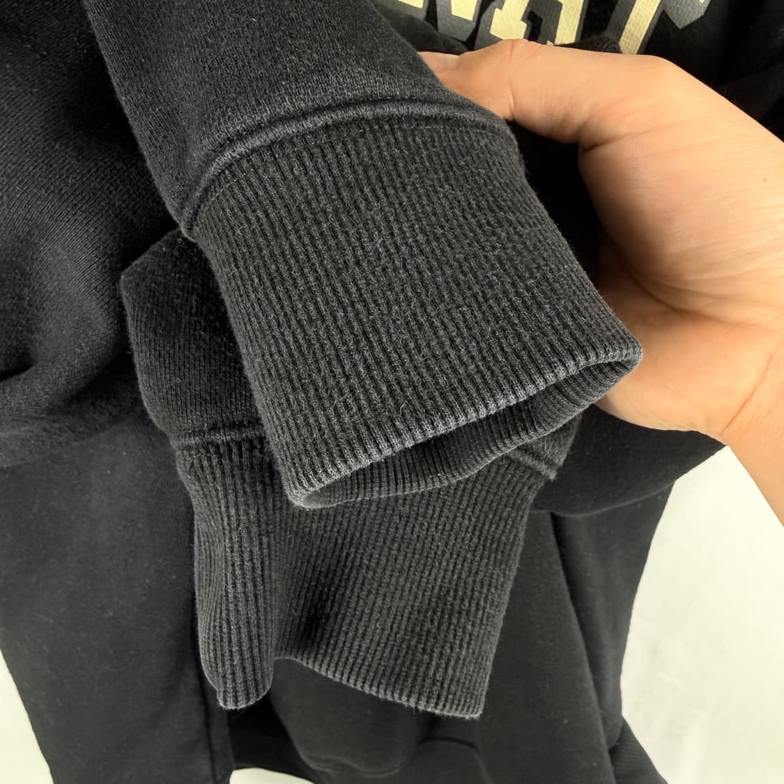 (S) 커버낫 불독 맨투맨 블랙 상품이미지5