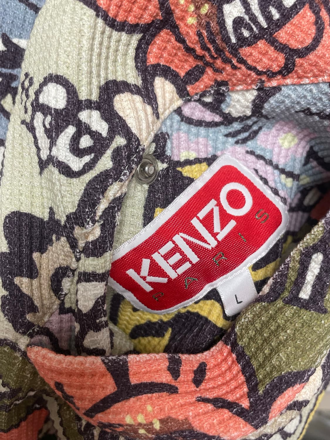 겐조 25SS 리버시블 베르디 후드집업 L 상품이미지5