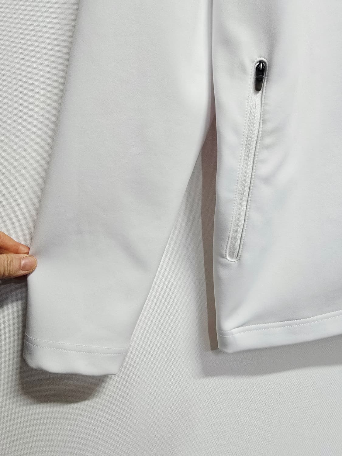 르꼬끄 화이트 스탠넥 트랙탑 자켓 상품이미지3