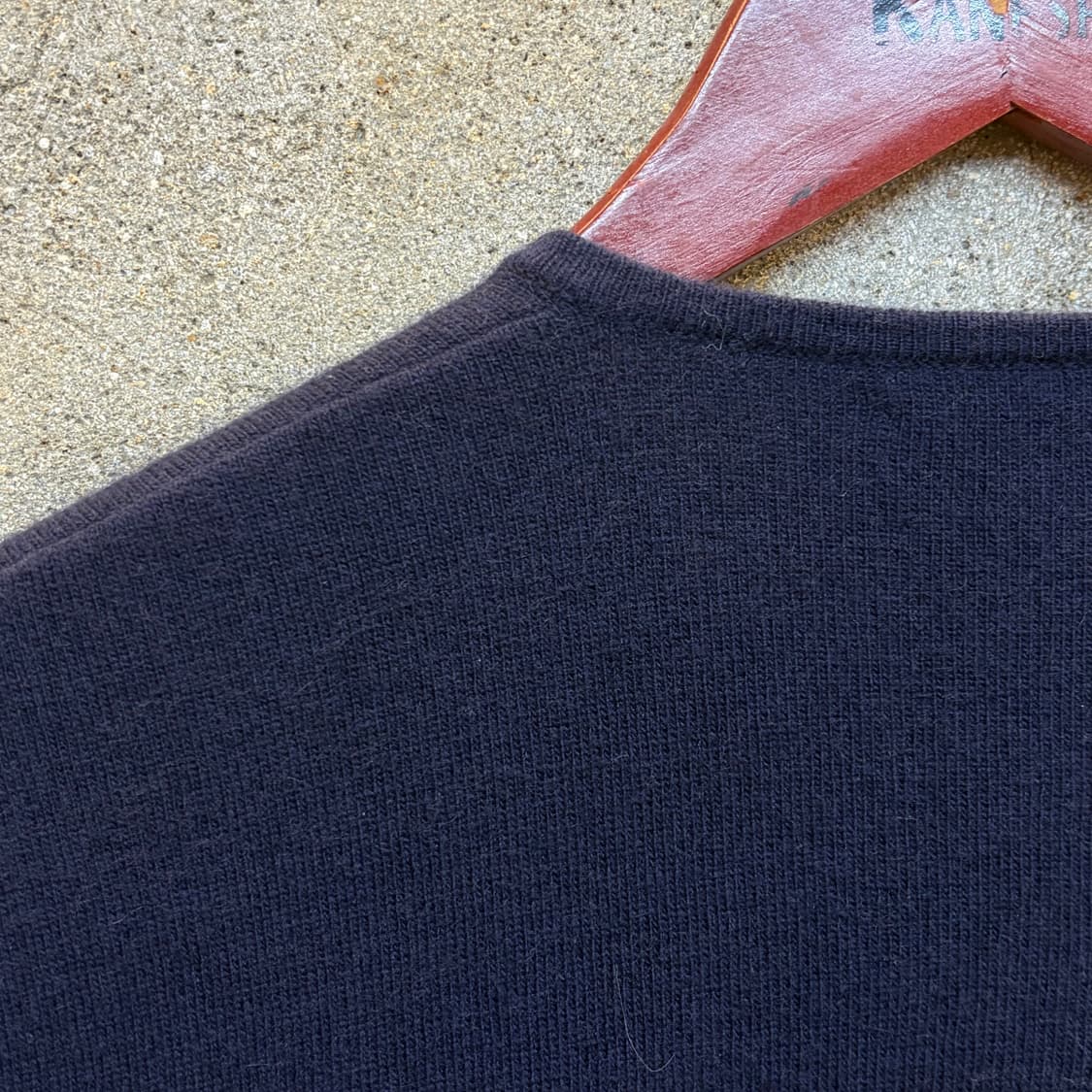 새상품급 90s USA 빈티지 랄프로렌 메리노울 케시미어 니트 가디건 상품이미지7