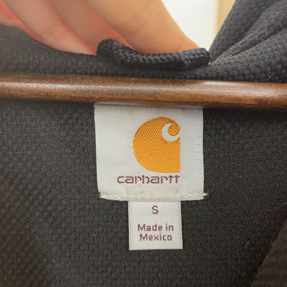 칼하트 빈티지 디어본 써멀 후드집업 S C08142 상품이미지5