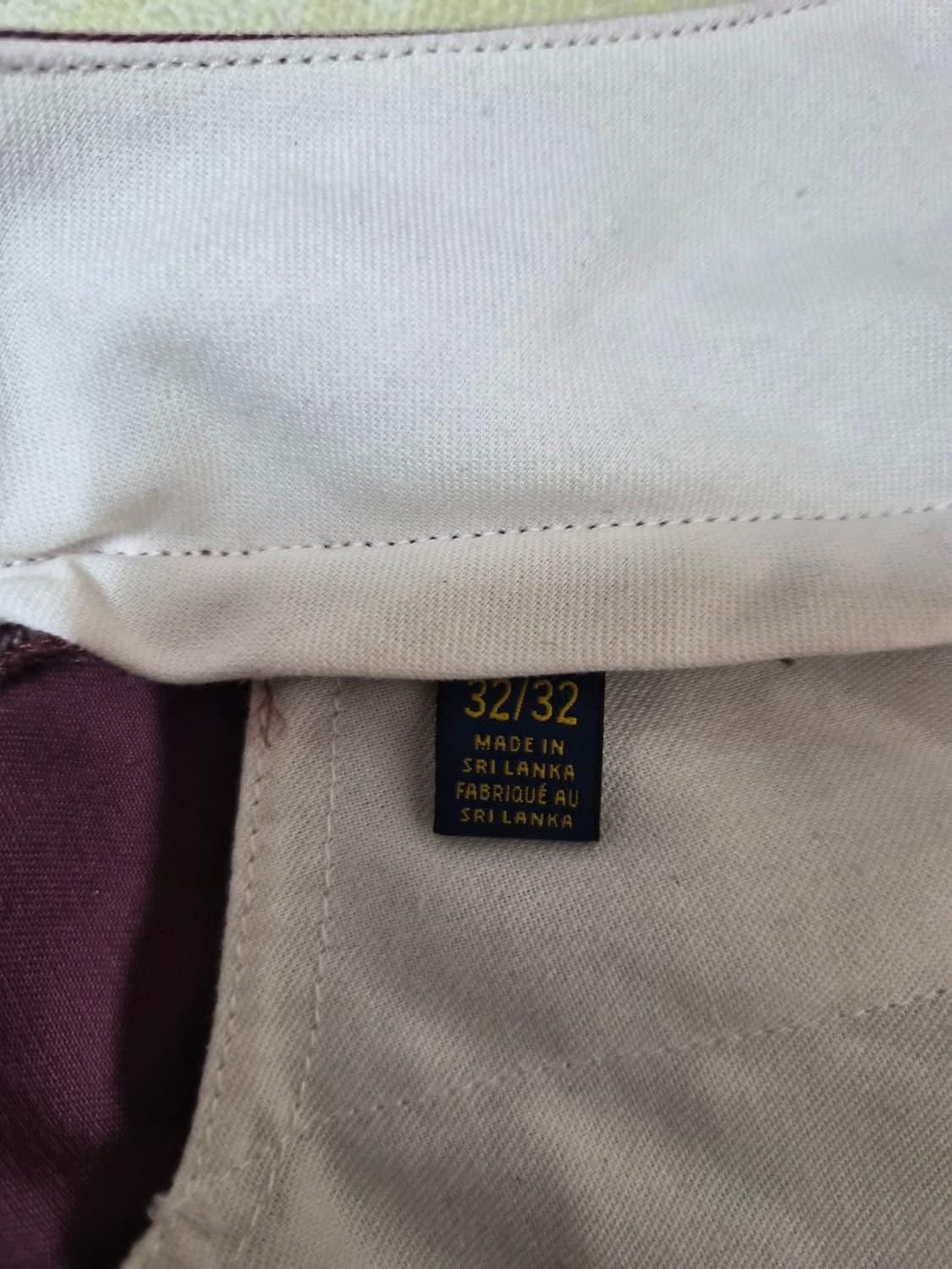 폴로 랄프로렌 면바지 32 슬림핏 상품이미지5