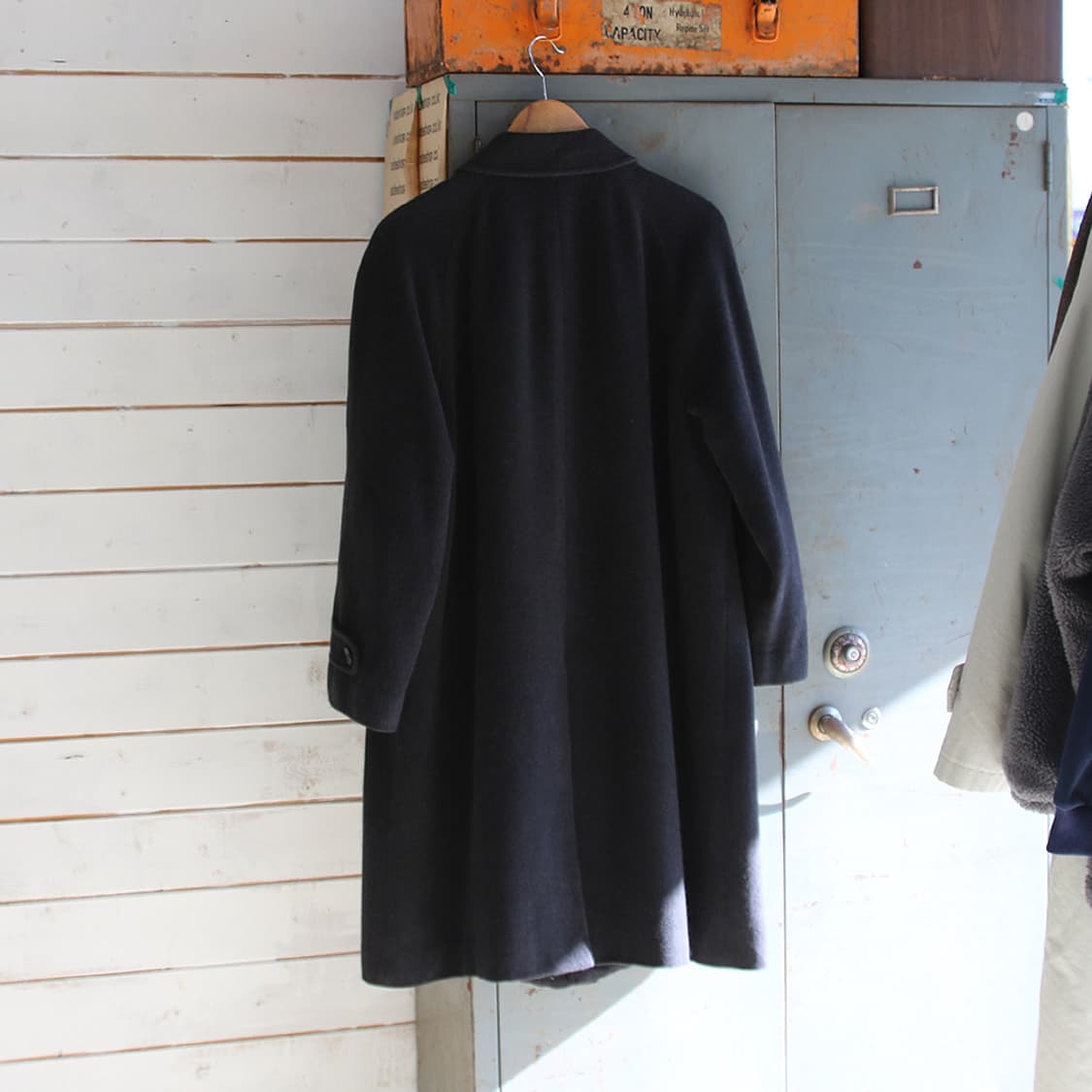 (착용컷) D'URBAN 앙고라 울 발마칸 코트 (남성용 98) 상품이미지2