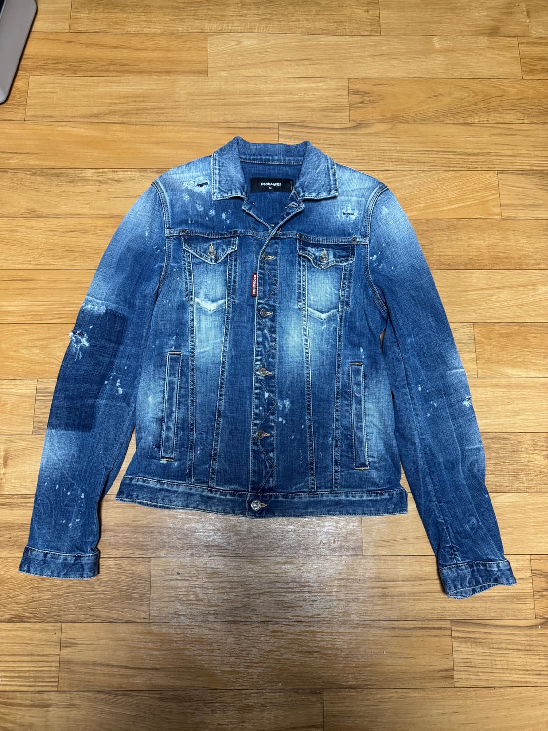 디스퀘어드 데미지 데님 자켓 50 상품이미지1