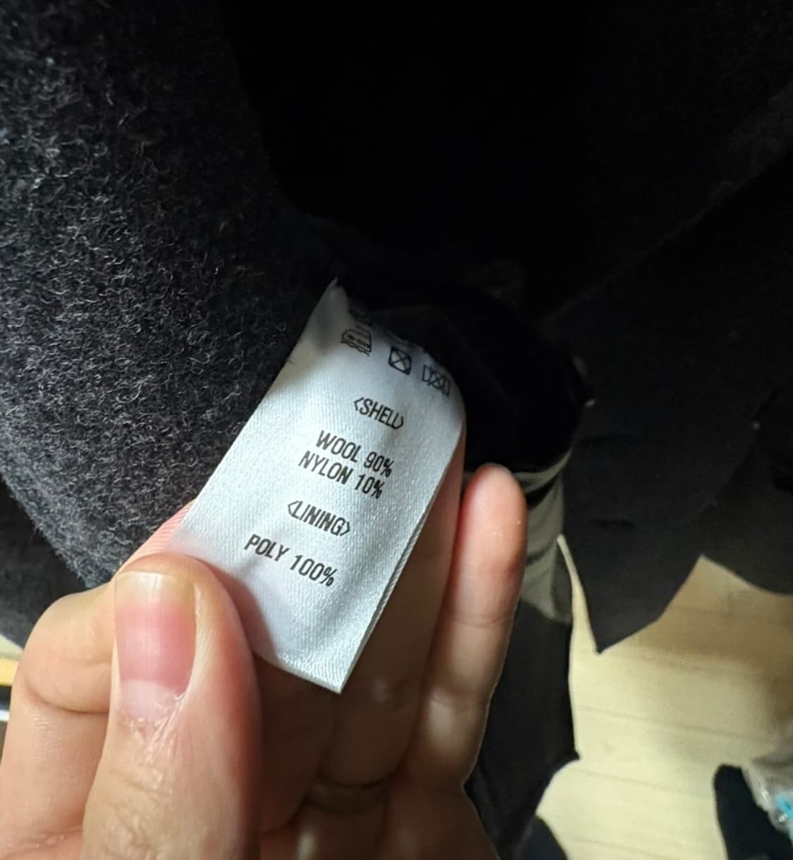 아워스코프 울 더블 코트 상품이미지3