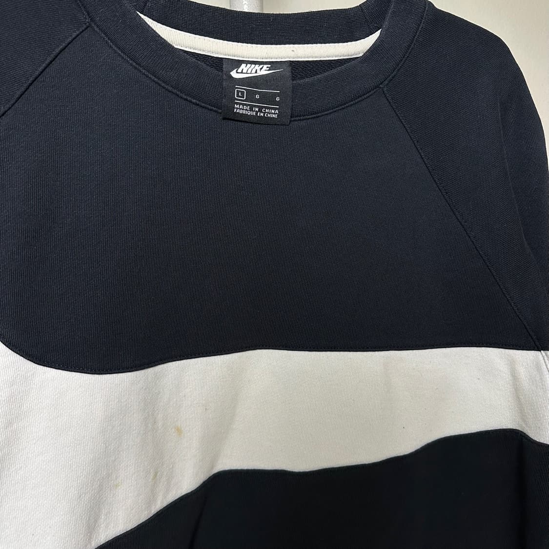 나이키 빅스우시 블랙 맨투맨 상품이미지2