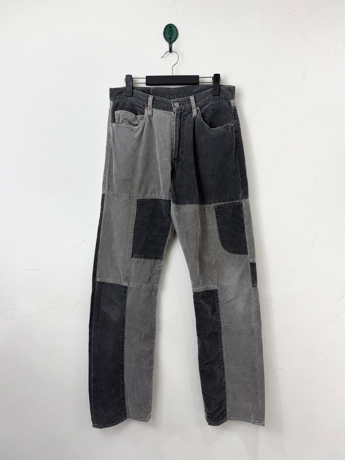 제너럴 리서치 x 히스테릭 글래머 리컨스트럭티드 코듀로이 팬츠 상품이미지1