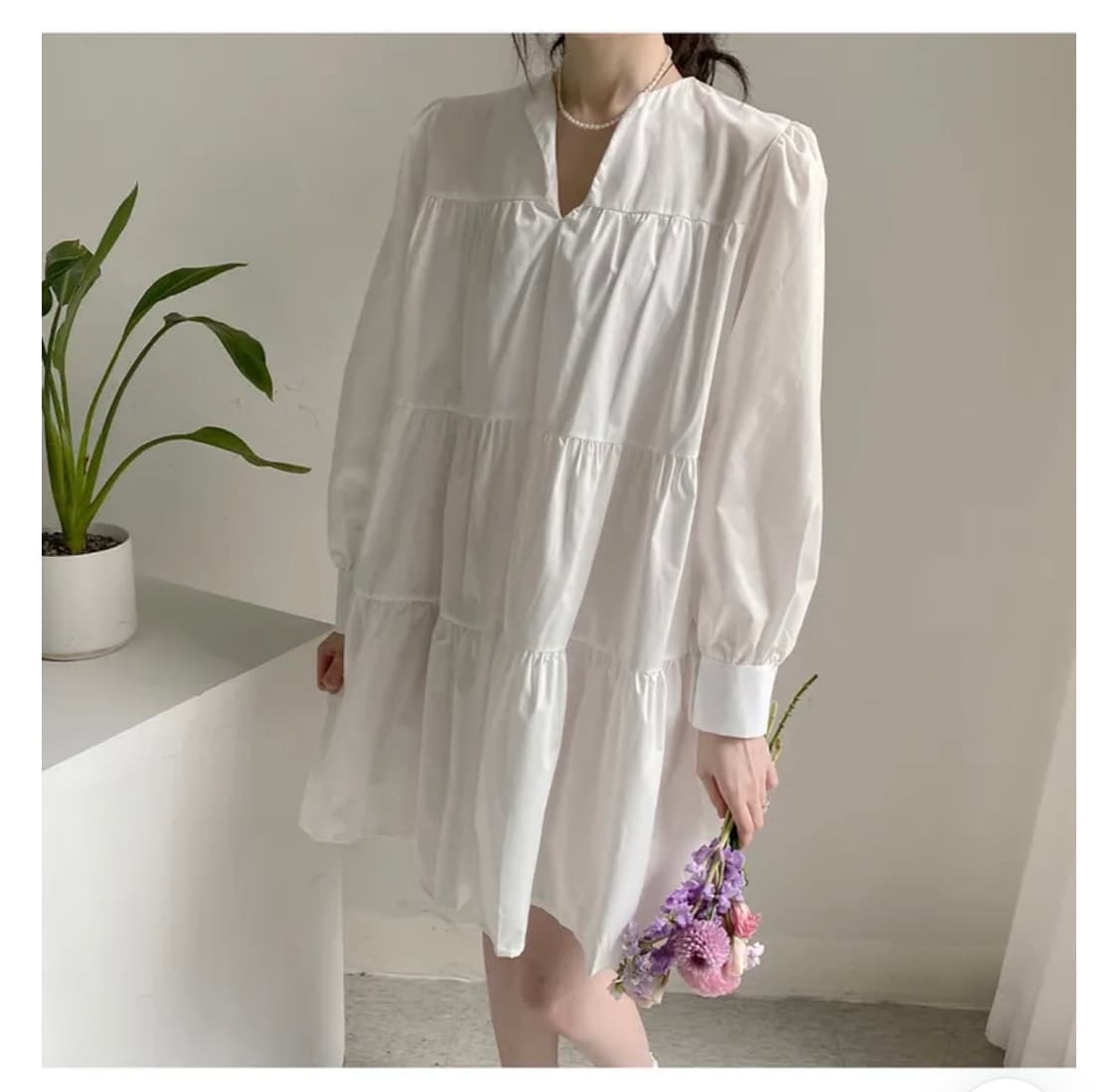 (인플루언서 rekn0t 착용) 캉캉 미니 원피스 상품이미지2